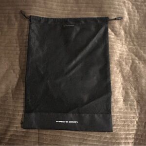 Porsche Design Lufthansa Amenity Mesh Drawstring Bag